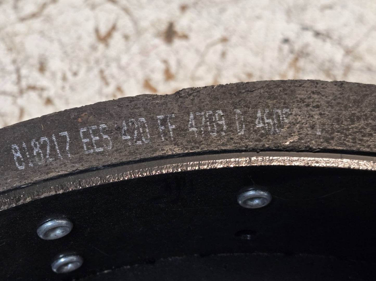 Bendix 819774 Drum Brake Shoes 3240 | 22112 B | 819700PC | 206 12 3 | 819707