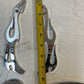Motorcycle Chrome Flames Mirror Set (Does Not Include Hardware)