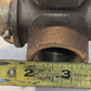 McDonald 150 3-Way Brass Valve 1 in FNPT Ports | Quarter Turn | 1-3/4 in Hex