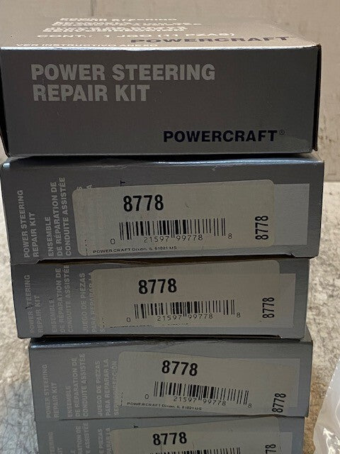 5 Quantity of Powercraft Power Steering Repair Kits 8778 (5 Quantity)