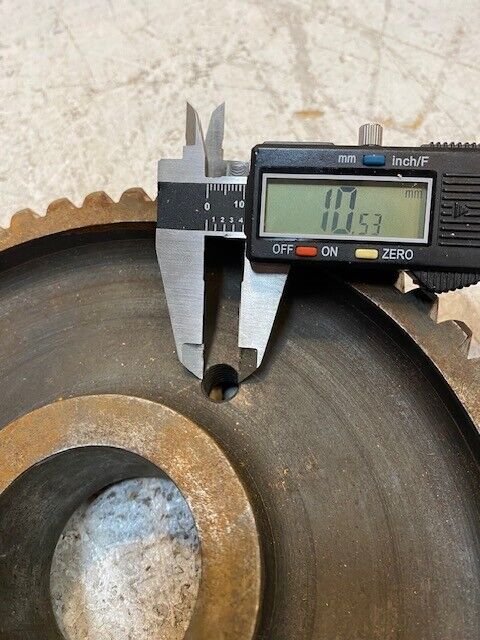 Gear 55-Teeth, 8-3/8" OD, 50mm Bore, 11mm Holes, 48mm Thick