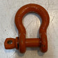 CM WLL 5T 16mm 5/8 Orange Screw Pin Anchor Shackle
