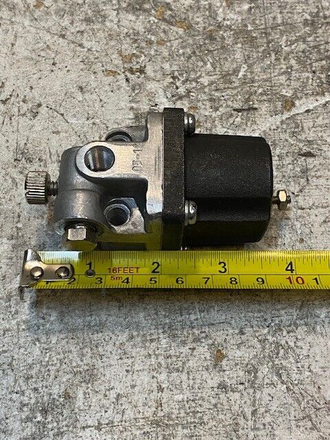 12 Volt Fuel Shut-Off Valve Assembly 05-12 | 4" Long 2" Wide 9mm Bore 7mm Holes