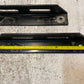 Pair of Mounting Frame Rail Brackets 18" Long 2-7/8" Wide 2-7/8" Tall 20mm Bore