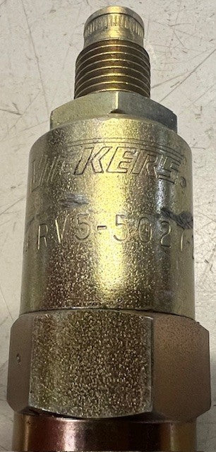 Vickers RV5-5027 Direct Acting Poppet Style Screw-In Cartridge Relief Valve
