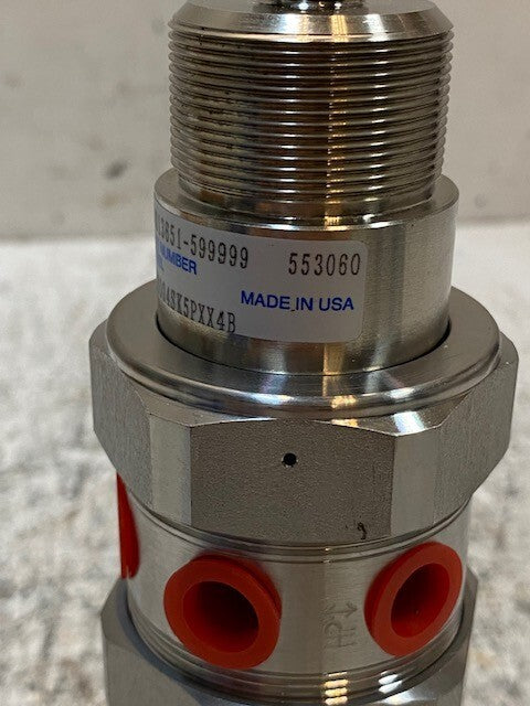 Parker Veriflo Pneumatic Regulator Fitting 4013651-599999 | IR6004SK5PXX4B