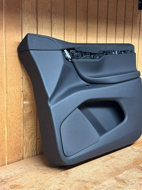 Tesla Model X Black Front Passenger Door Panel Trim Card Right RH | 1055483-01-M