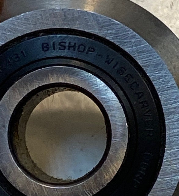 2 QUANTITY BISHOP-WISECARVER 3661431 W-2X GLIDE WHEEL BEARINGS (2 QTY)