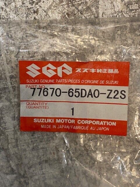 Suzuki Guard Rear Splash LH 77670-65DA0-Z2S