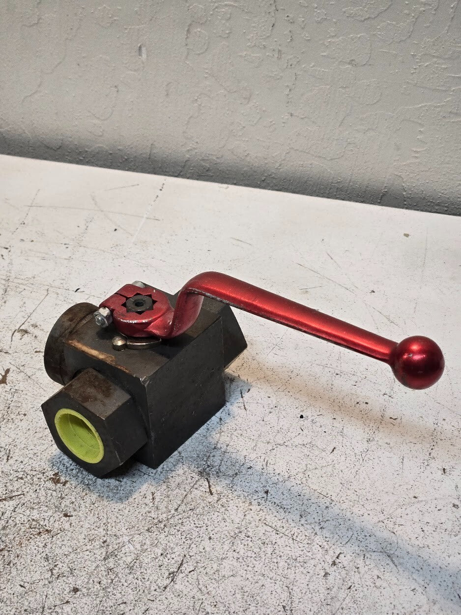 Hydac Hydraulic Ball Valve 3K-25NPT-L-1114 | 398012-1 | 315 Bar 4500 PSI