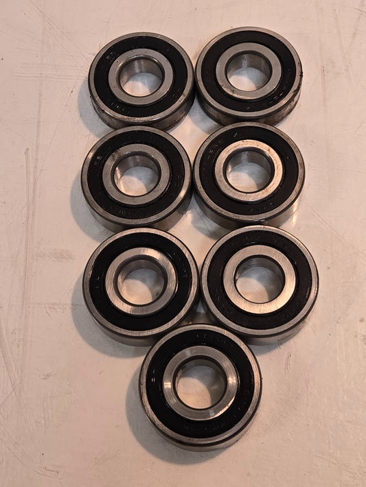 7 Quantity of PC Ball Bearings 6203-2RS-5/8 | 40 mm OD 5/8" Bore (7 Qty)