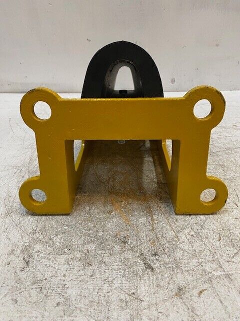 Vestil Steel Rack Guard with Rubber Bumper 18-1/2" L 10-1/2" W 8" H