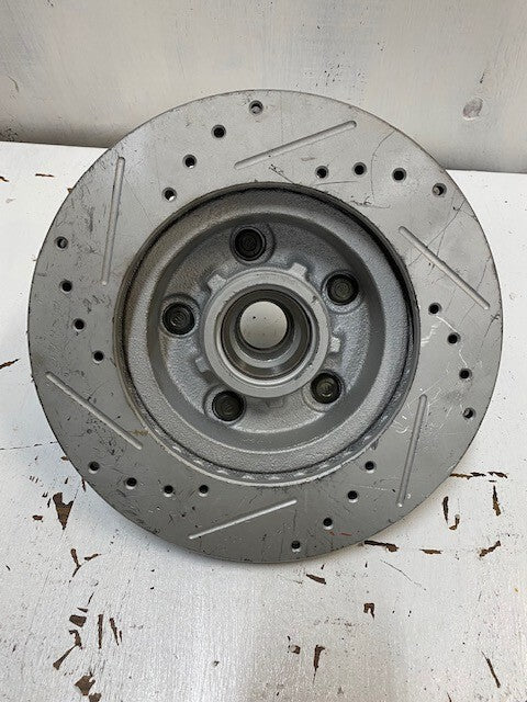 Lug Drilled & Slotted Brake Rotor 5519 190630 MIN THK 24.5MM