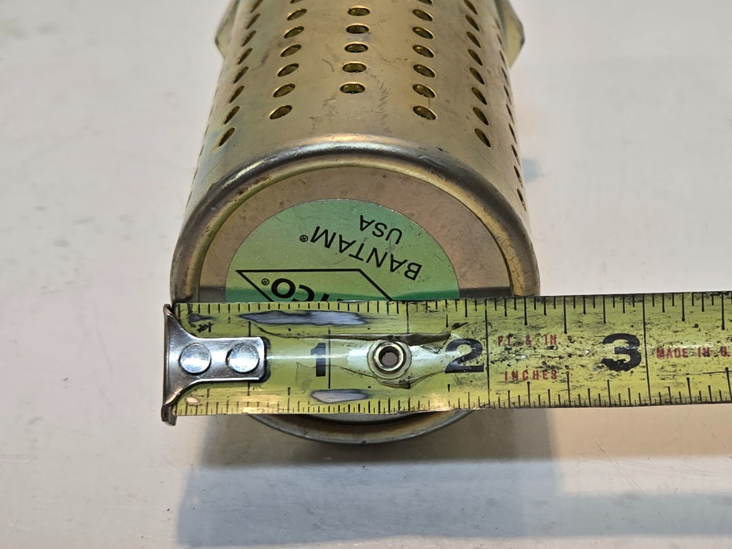 Alwitco Bantam Muffler B168 | 5.5" Long 2" MPT 60.3mm Hex 46.2mm ID