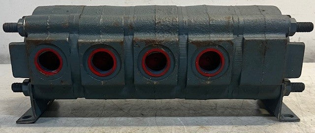 Hydraulic Gear Flow Divider Valve Splitter Pressure Balanced High Performance