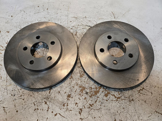 2 Quantity of Brake Rotors 5329 | 10 1/4" Diameter | 5x100mm Bolt Pattern