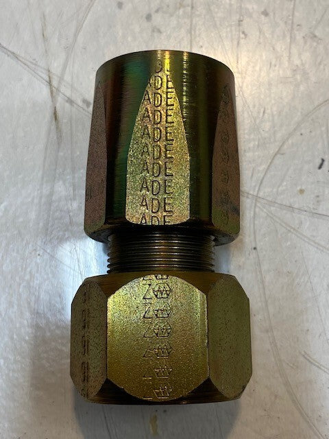 Hydraulic Check Valve Hose Fitting 06916, 16, ANE, Z, ADE, 2-3/4" L 38mm OD
