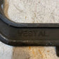 Vestal MFG 1" Cast Iron Water Meter Yoke Bar 15" Long w/ 1 Notch