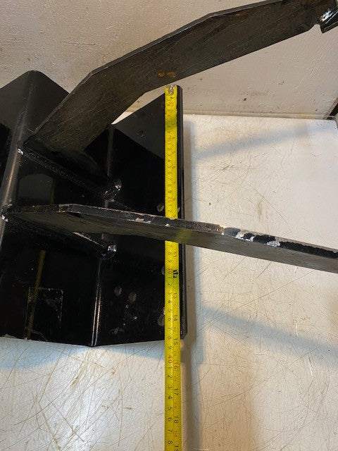 GP Heavy Duty Automotive/ATV/Golf Cart Black Steel Mounting Accessory Bracket