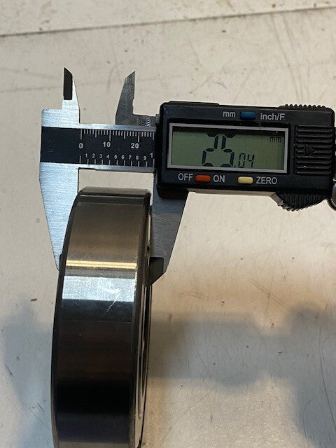 Timken 308KDD Radial Bearing, Double Shield, 44mm Bore, 100mm OD, 25mm Thick