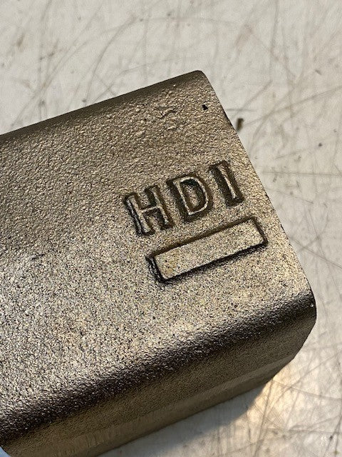 Overhung Load Adapter HD1 25mm Shaft OD 25mm Bore 10mm Holes 6" L 3-1/16" W