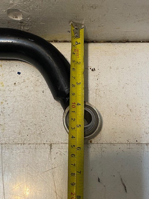 Allstar Performance Adjustable J-Bar Pan Hard Bar w/ 5-1/2" Drop 19mm Bore