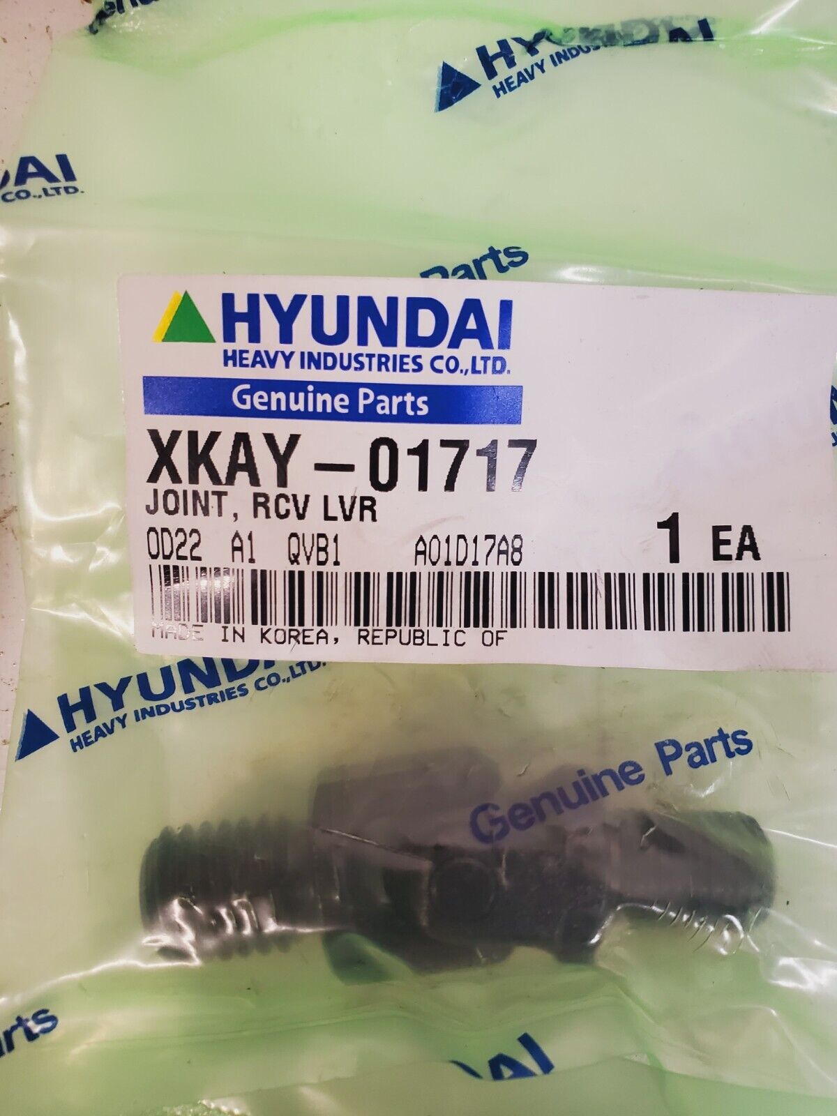 4 Qty of Hyundai XKAY - 01717 | Joint RCV LVR | OD22 | A1| QVB1 | A01D17A8