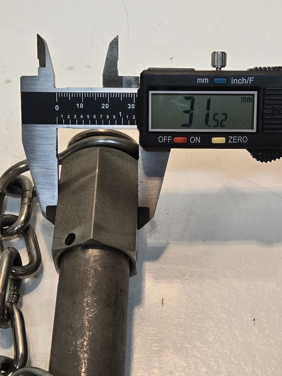 Midland 290-1-SS Body Cap | 6" Length | 3/4" NPT | 31.5mm Hex