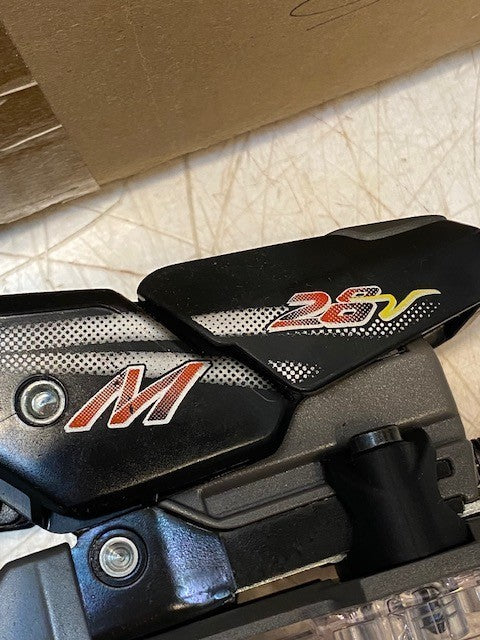 Marker M28 V-Tech Twincam Toe Ski Boot Bindings Complete Pair Black