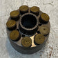 Hydraulic Pump Piston Shoe Cylinder Block Rotating Group 24 Spline 40mm Bore