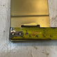 5 Quantity of Golden Metal Extended Lip Strike Plates 3-3/4" x 2-1/4" (5 Qty)