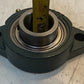 2-Bolt Flange F206 w/ SB206-18 Insert Bearing 28mm Bore 12mm Bolt Holes
