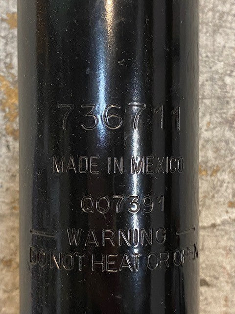 Gas Charged Strut 736711 | Q07391 | 22" Long 56mm OD 16mm Thread