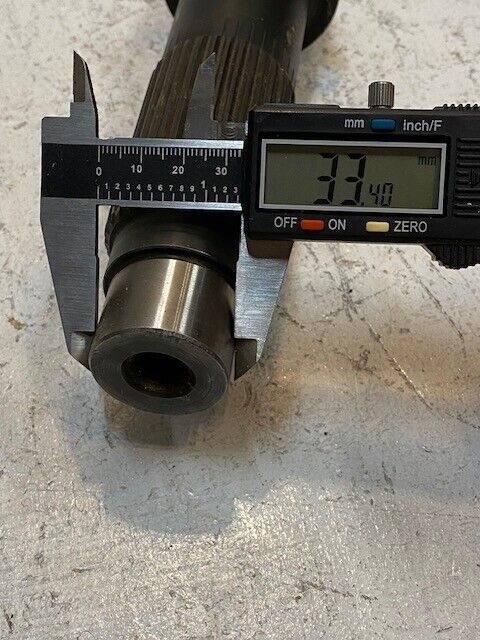 Main Shaft 19-3/4" Length 33mm End 41mm Threaded End 61mm Width