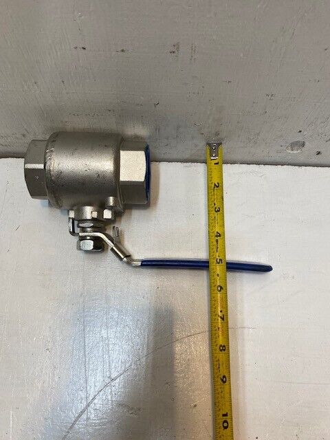 Southwest Valve Stainless Steel Full Port Ball Valve 1-1/2" 316 2000WOG