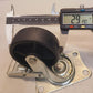 4 Quantity of Heavy Duty Plastic Casters with Brake 3" Diameter (4 Qty)
