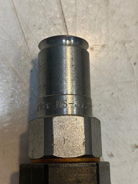 Parker NS-372-6FP Valve Hydraulic Quick Connect Nipple 3/8 NPSF
