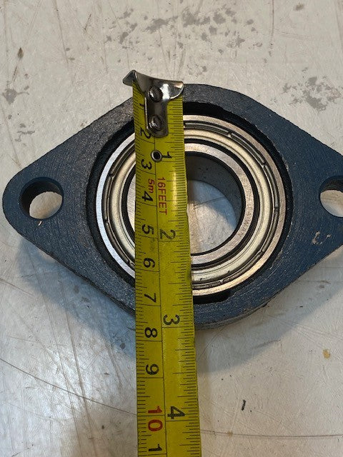 2 Quantity of NKB 2-Bolt Flange Bearings LF206 SB206-20 31mm Bore (2 Qty)