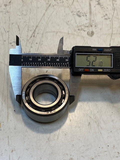 2 Quantity of MGK BD072 Ball Bearings DB4 | M9W 25x52x21mm (2 Quantity)