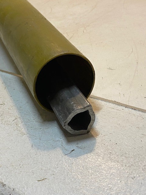 PTO Tractor Extender Drive Shaft 50" Long 32mm Bore 21mm Triangular Bore