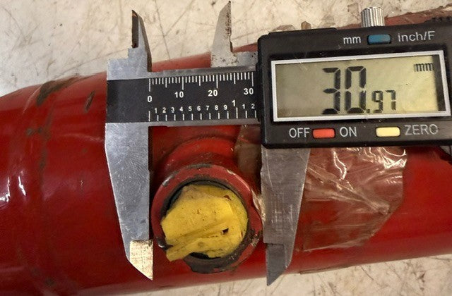 Header Lift Cylinder 32In Hydraulic Actuator Assembly Agricultural Equipment