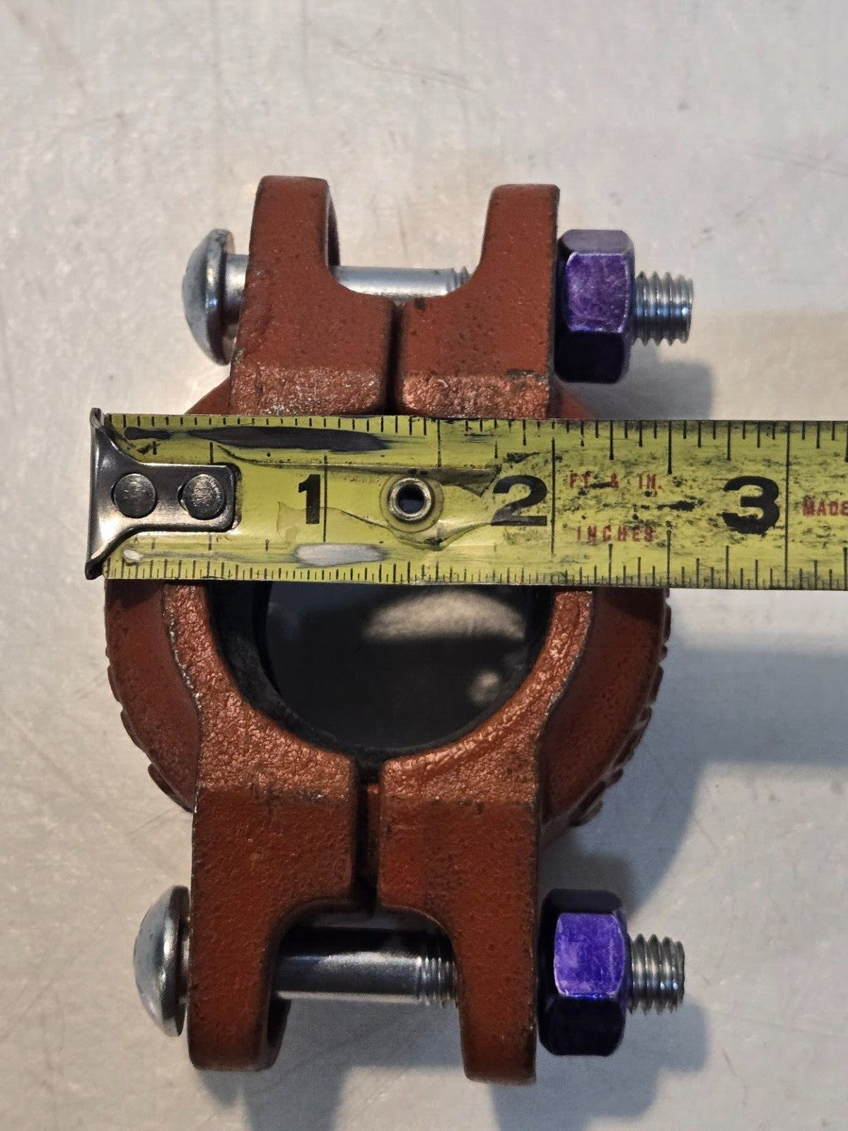 3 Quantity of Rigidlite 1 1/4" Grooved Couplings Fig. 7400 42.4mm (3 Quantity)