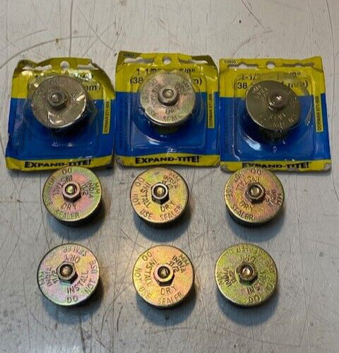 9 Qty of Dorman Engine Expansion Plugs 1-1/2" - 1-5/8" 02603 | 571-009 (9 Qty)