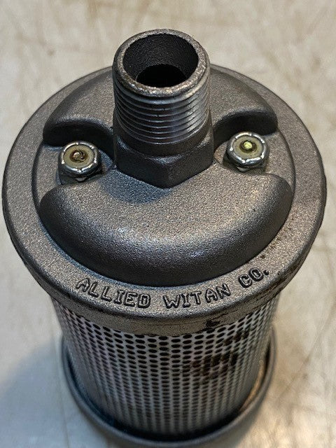 Allied Witan 44AW56 1/2" Male Atomuffler Air Exhaust Compressor Muffler