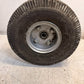 Two Count 10-Inch Air-Filled Utility Tires Sized At 4.10/3.50-4 For Wagons
