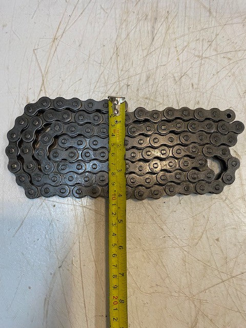 FR 50 China Riveted Roller Chain 66" Long Power Transmission Drive Chain