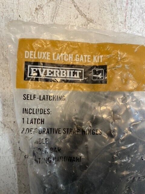 Everbilt Deluxe Latch Gate Kit 566679