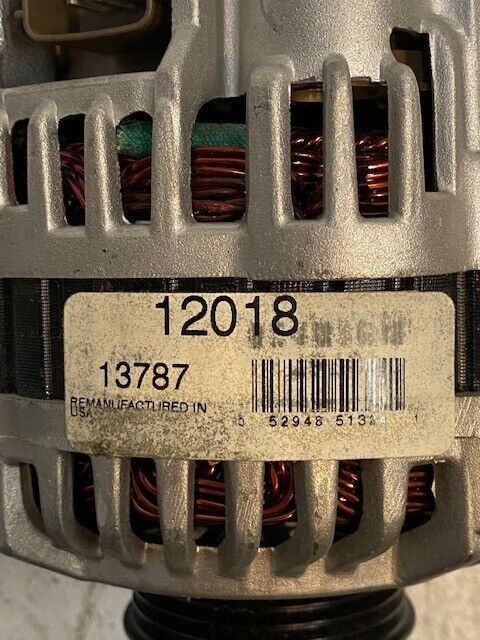 Alternator 12018 | 13787 Remanufactured