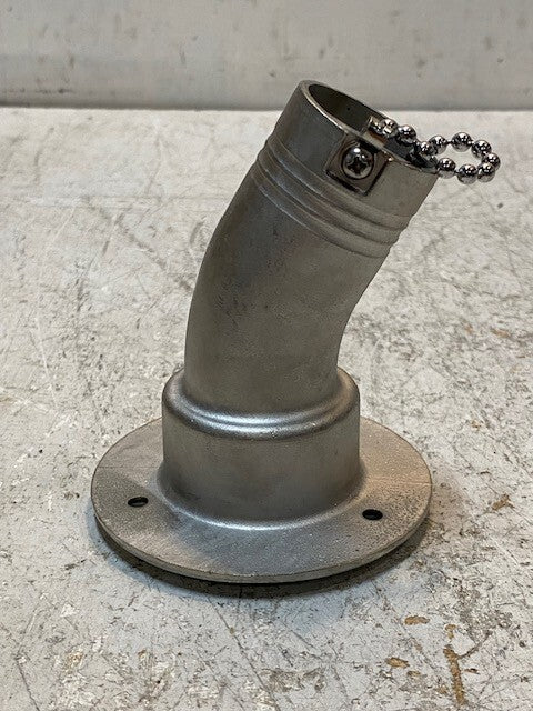 Angled Boat Water Deck Filler w/ Keyed Cap