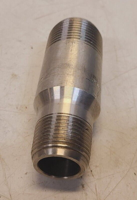 2 Quantity of Steel Heavy Swage Nipples 1 x 3/4 | S/80 SP-95 | 08037 (2 Qty)